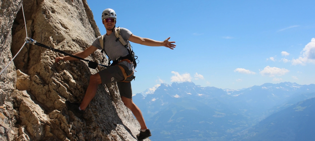 BEGINNER VIA FERRATA IN SWITZERLAND