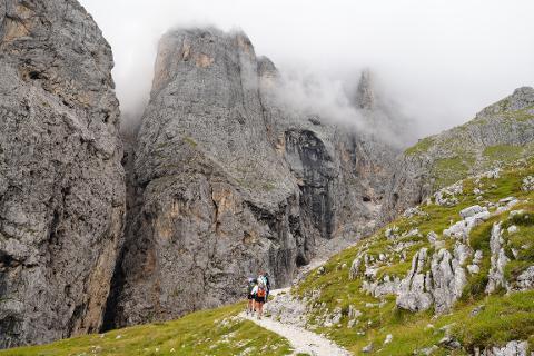 HIKE & YOGA IN THE DOLOMITES - PALE DI SAN MARTINO