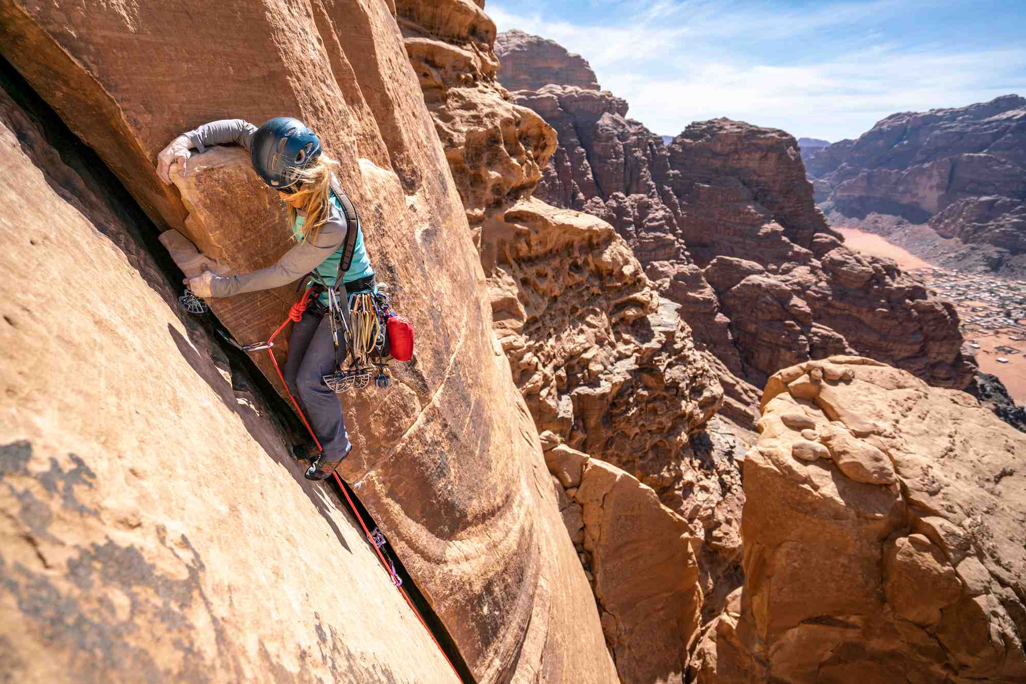 Desert calling: exploring and climbing in Jordan