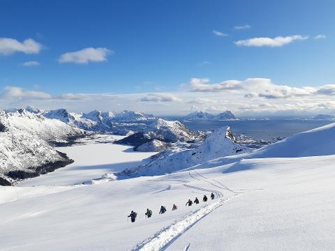 LYNGEN ALPS SKIING TRIP, NORWAY